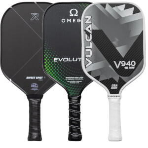 A selection of popular paddles available in our Pick Your Pack 3-Pack Dink.