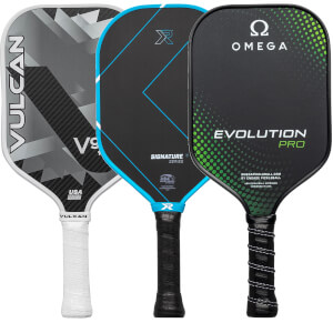 A selection of popular paddles available in our Pick Your Pack 3-Pack Dink.