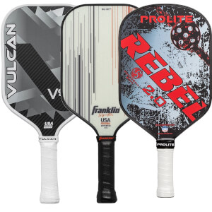 A selection of popular paddles available in our Pick Your Pack 3-Pack Dink.