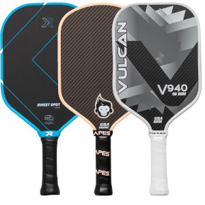 A selection of popular paddles available in our Pick Your Pack 3-Pack Dink.
