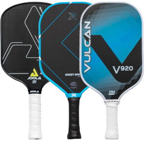 A selection of popular paddles available in our Pick Your Pack 3-Pack Dink.
