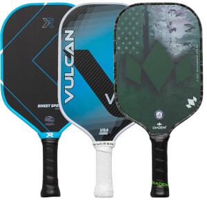 A selection of popular paddles available in our Pick Your Pack 3-Pack Dink.