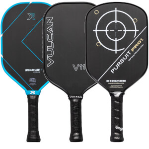A selection of popular paddles available in our Pick Your Pack 3-Pack Dink.