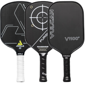 A selection of popular paddles available in our Pick Your Pack 3-Pack Dink.