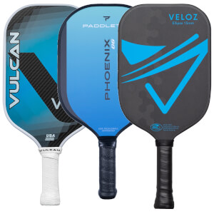 A selection of popular paddles available in our Pick Your Pack 3-Pack Dink.