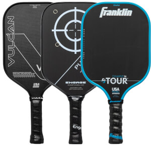 A selection of popular paddles available in our Pick Your Pack 3-Pack Drive.