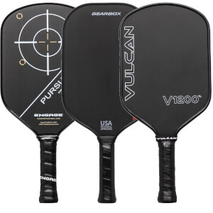 A selection of popular paddles available in our Pick Your Pack 3-Pack Drive.
