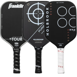 A selection of popular paddles available in our Pick Your Pack 3-Pack Drive.