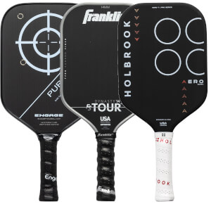 A selection of popular paddles available in our Pick Your Pack 3-Pack Drive.