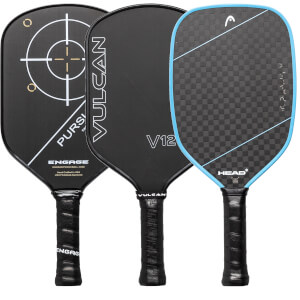 A selection of popular paddles available in our Pick Your Pack 3-Pack Drive.
