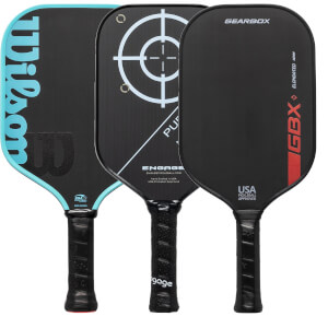 A selection of popular paddles available in our Pick Your Pack 3-Pack Drive.