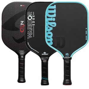 A selection of popular paddles available in our Pick Your Pack 3-Pack Drive.