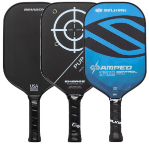 A selection of popular paddles available in our Pick Your Pack 3-Pack Drive.