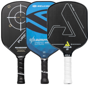 A selection of popular paddles available in our Pick Your Pack 3-Pack Drive.