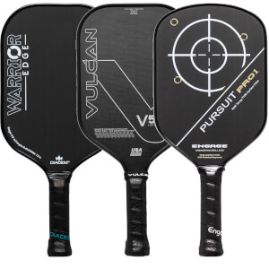 A selection of popular paddles available in our Pick Your Pack 3-Pack Drive.
