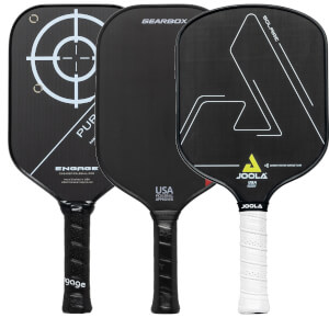 A selection of popular paddles available in our Pick Your Pack 3-Pack Drive.