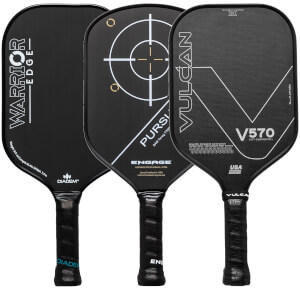 A selection of popular paddles available in our Pick Your Pack 3-Pack Drive.