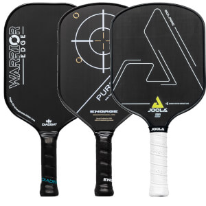 A selection of popular paddles available in our Pick Your Pack 3-Pack Drive.