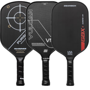 A selection of popular paddles available in our Pick Your Pack 3-Pack Drive.