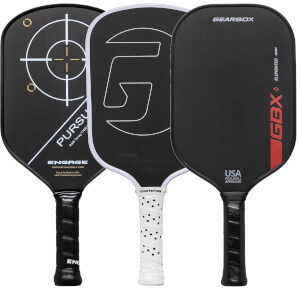 A selection of popular paddles available in our Pick Your Pack 3-Pack Drive.