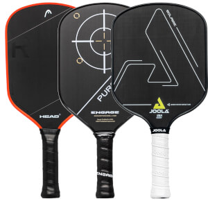 A selection of popular paddles available in our Pick Your Pack 3-Pack Drive.