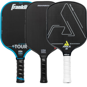 A selection of popular paddles available in our Pick Your Pack 3-Pack Drive.