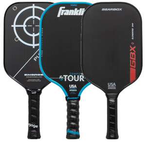A selection of popular paddles available in our Pick Your Pack 3-Pack Drive.