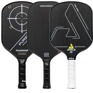 A selection of popular paddles available in our Pick Your Pack 3-Pack Drive.