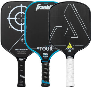A selection of popular paddles available in our Pick Your Pack 3-Pack Drive.