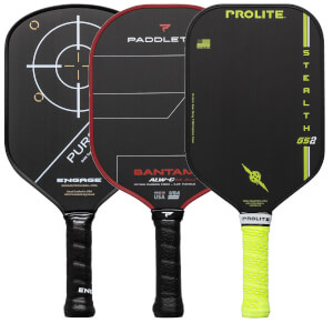 A selection of popular paddles available in our Pick Your Pack 3-Pack Erne.