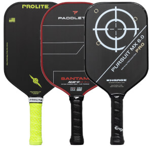 A selection of popular paddles available in our Pick Your Pack 3-Pack Erne.