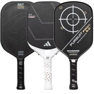 A selection of popular paddles available in our Pick Your Pack 3-Pack Erne.