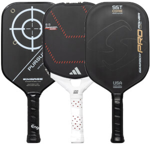 A selection of popular paddles available in our Pick Your Pack 3-Pack Erne.