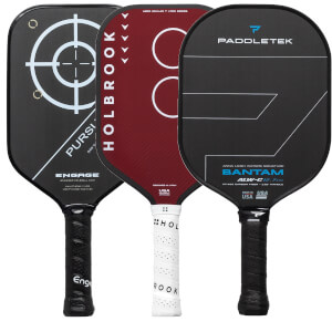 A selection of popular paddles available in our Pick Your Pack 3-Pack Erne.
