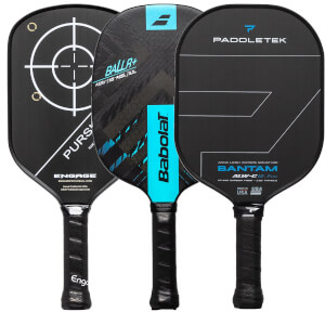 A selection of popular paddles available in our Pick Your Pack 3-Pack Erne.