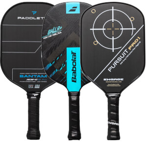 A selection of popular paddles available in our Pick Your Pack 3-Pack Erne.