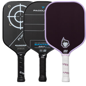 A selection of popular paddles available in our Pick Your Pack 3-Pack Erne.