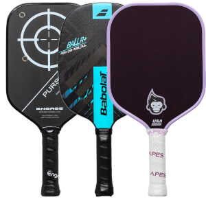 A selection of popular paddles available in our Pick Your Pack 3-Pack Erne.