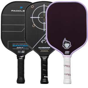 A selection of popular paddles available in our Pick Your Pack 3-Pack Erne.