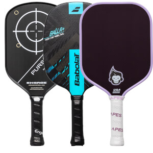 A selection of popular paddles available in our Pick Your Pack 3-Pack Erne.