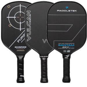 A selection of popular paddles available in our Pick Your Pack 3-Pack Erne.