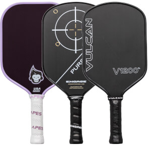 A selection of popular paddles available in our Pick Your Pack 3-Pack Erne.
