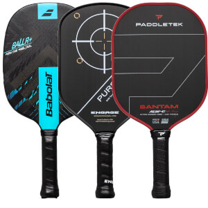 A selection of popular paddles available in our Pick Your Pack 3-Pack Erne.