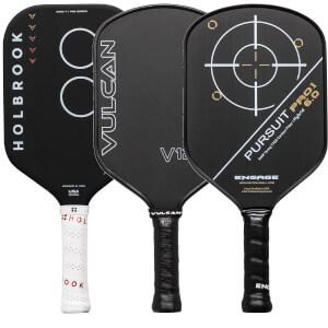 A selection of popular paddles available in our Pick Your Pack 3-Pack Erne.