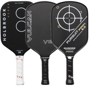 A selection of popular paddles available in our Pick Your Pack 3-Pack Volley.