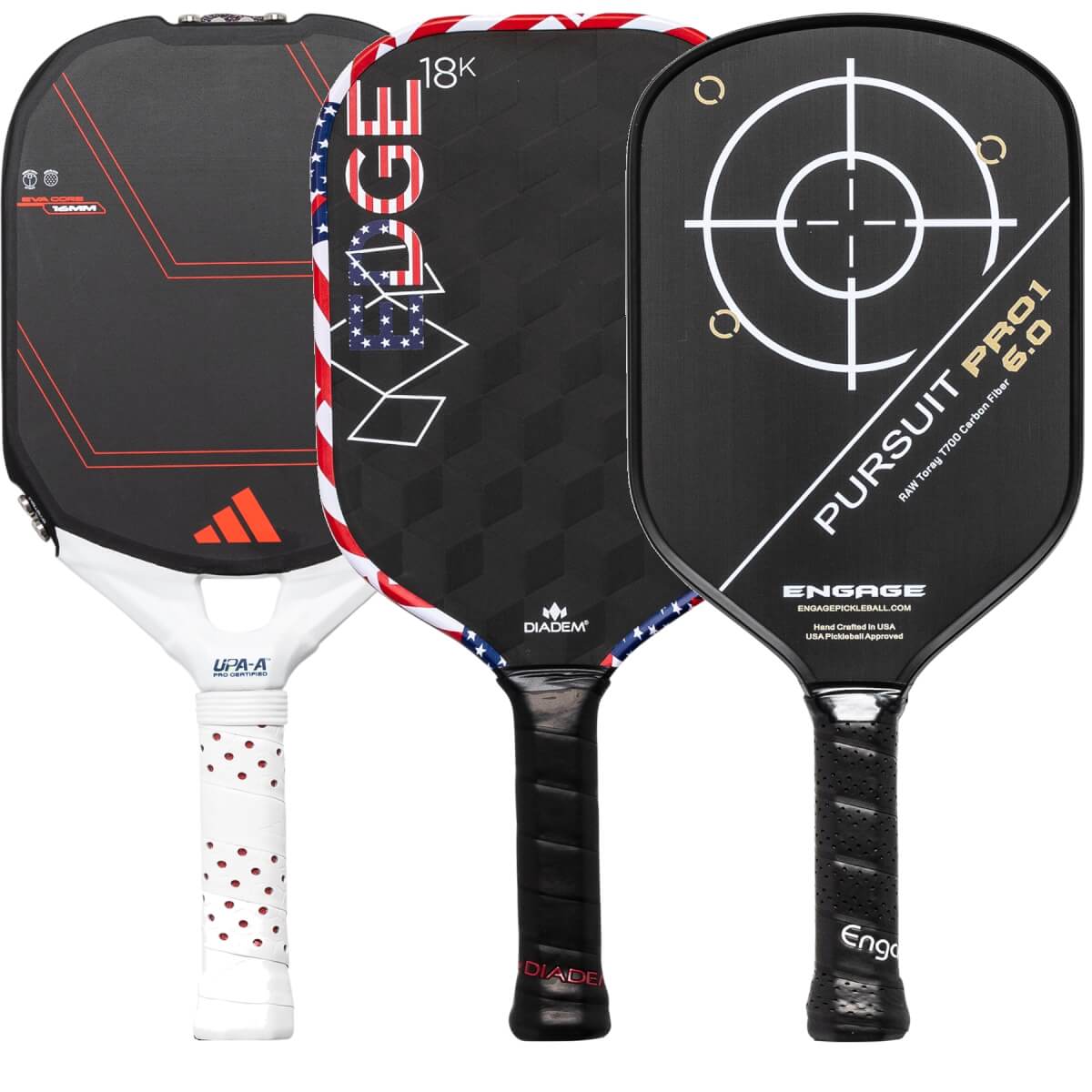 A selection of popular paddles available in our Pick Your Pack 3-Pack Volley.