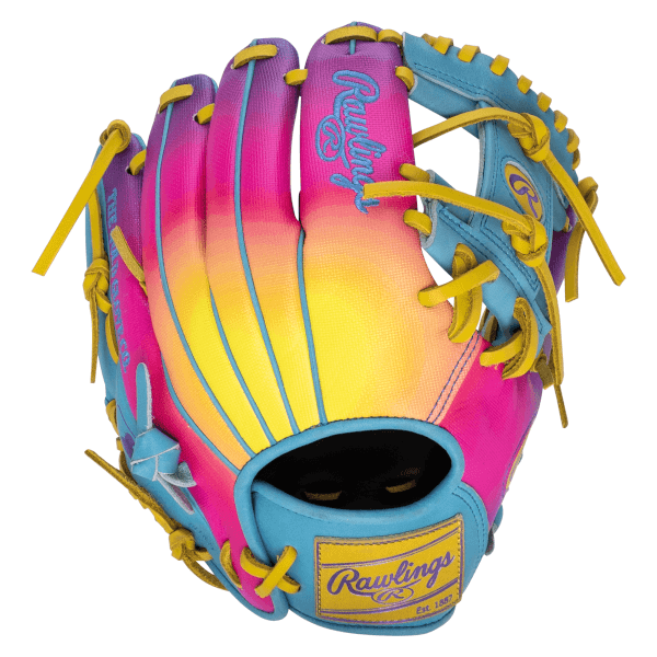 Rawlings 軟式グローブ カラフル Rawlings Heart of the Hide ContoUr Funburst 11.5