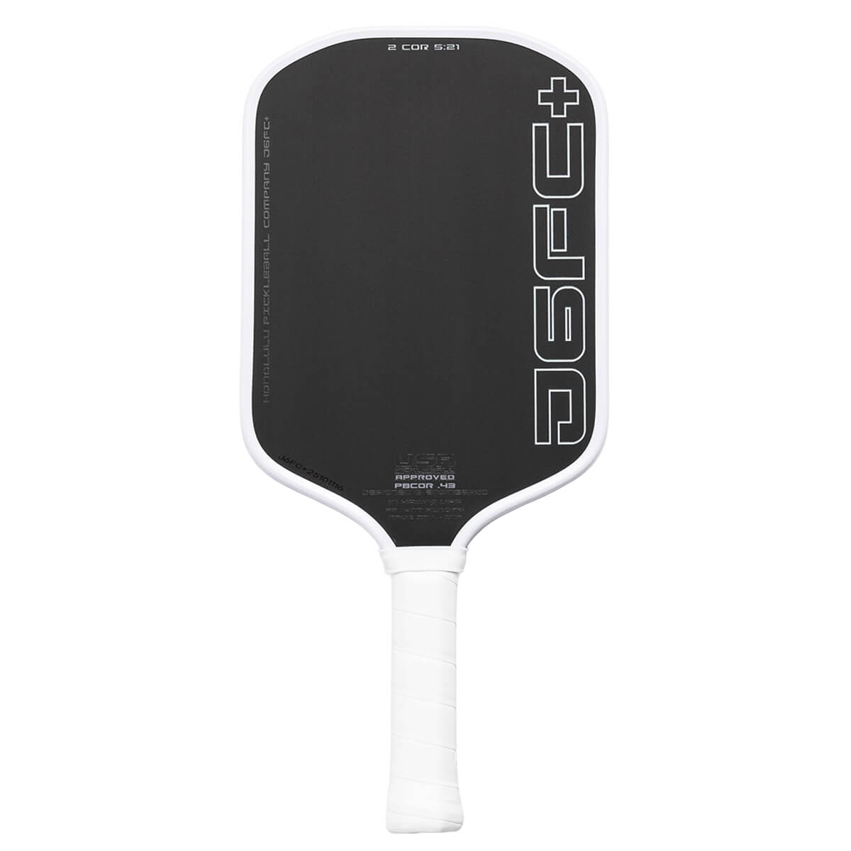 Honolulu J6FC+ Carbon Fiber Pickleball Paddle: Image #465470