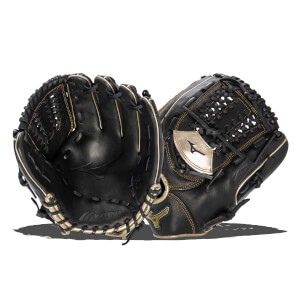 Mizuno MVP Prime SE 11.75'' Baseball Glove: GMVP1175PSE8 Black/Gold: Image #418009