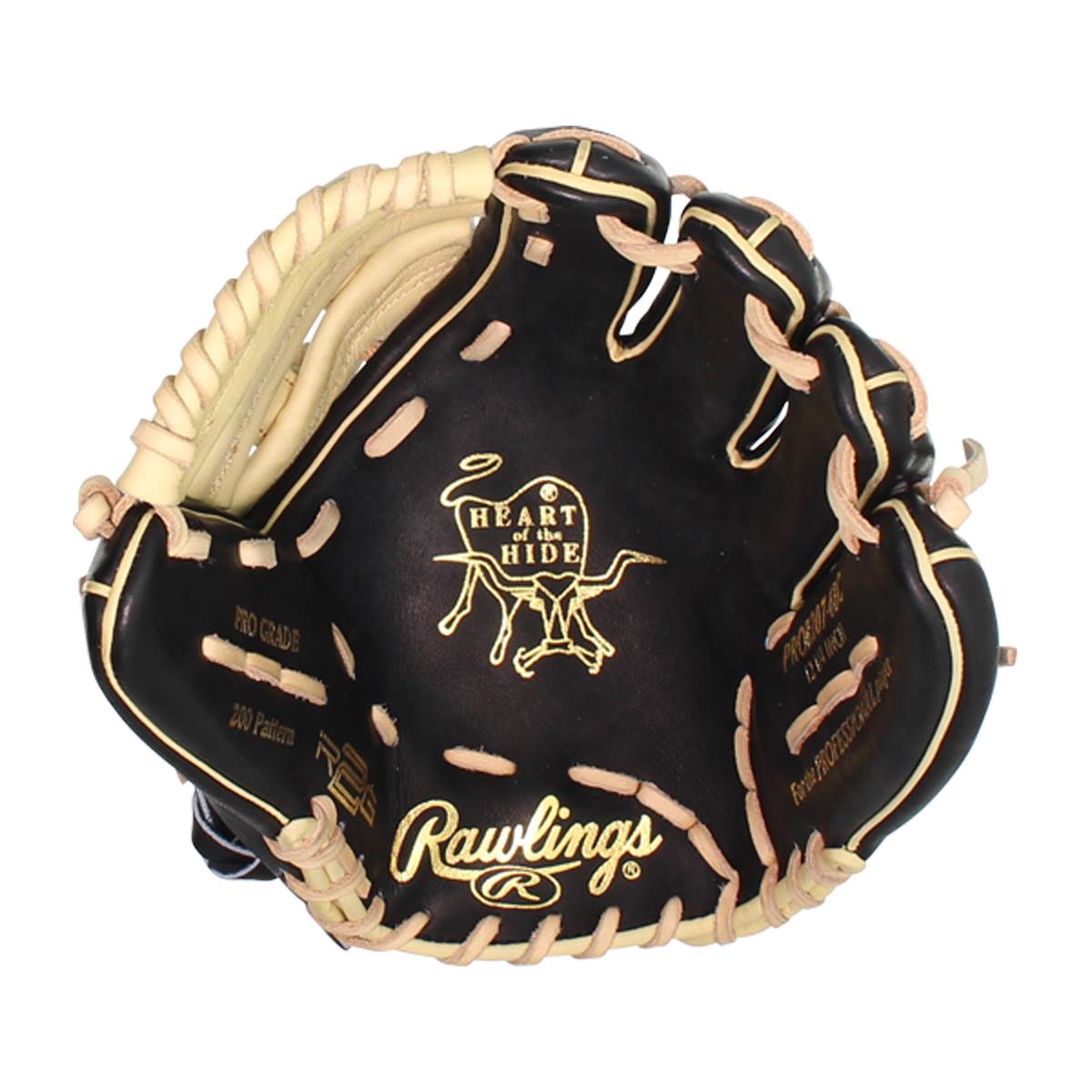 Rawlings Heart of the Hide R2G 12.25" Baseball Glove: PROR207-6BC: Image #388231